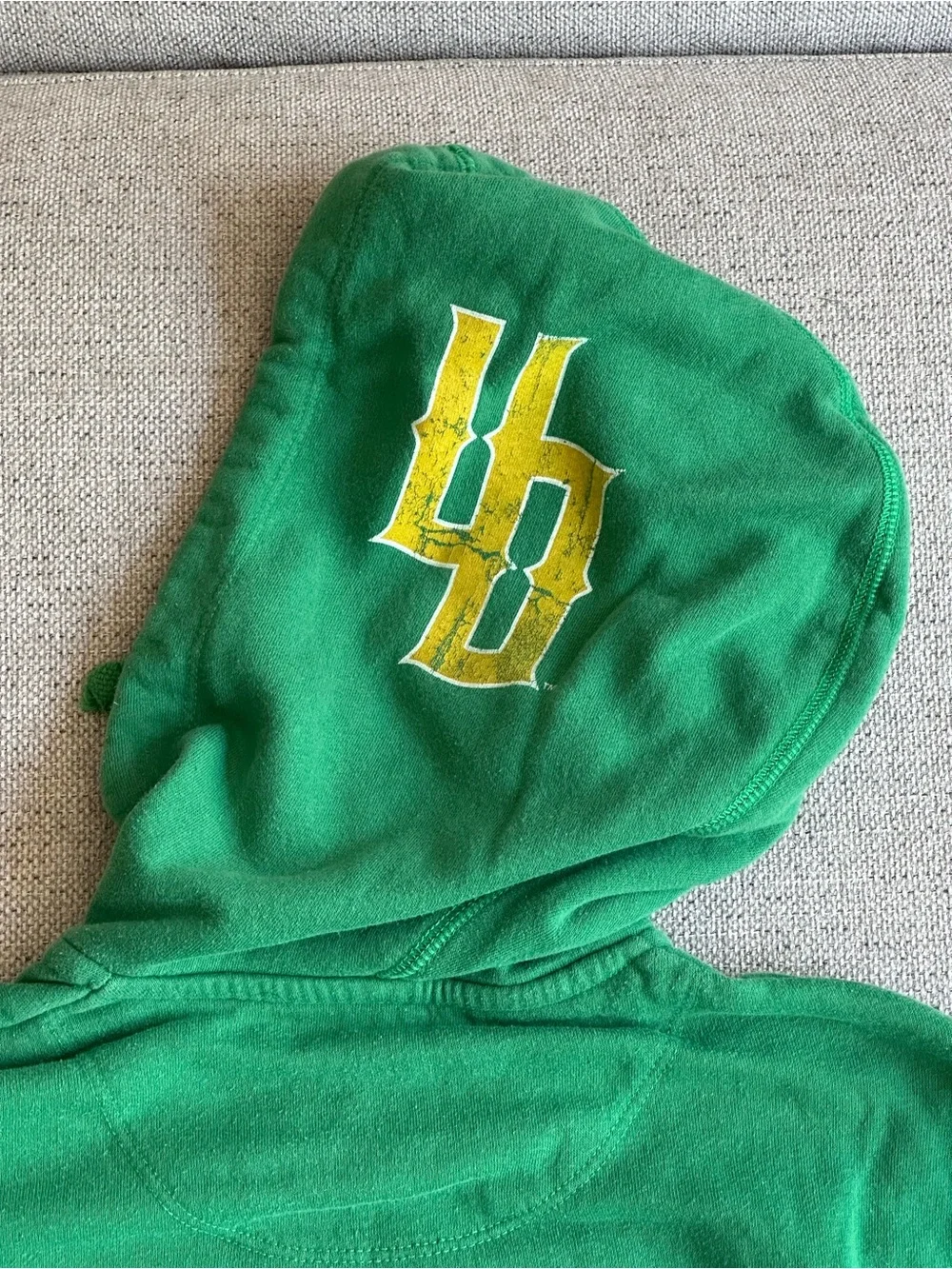 Nike University of Oregon Ducks Half Zip Hoodie Women's Small